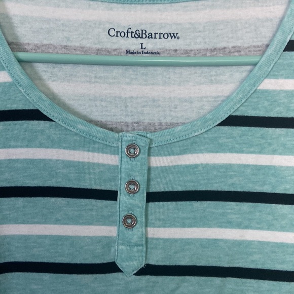 Croft & borrow Stripe Shirt nwt - Picture 2 of 5